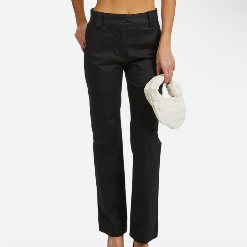 NWT A.L.C. Halston Pants in Black Size 0 - Picture 1 of 11